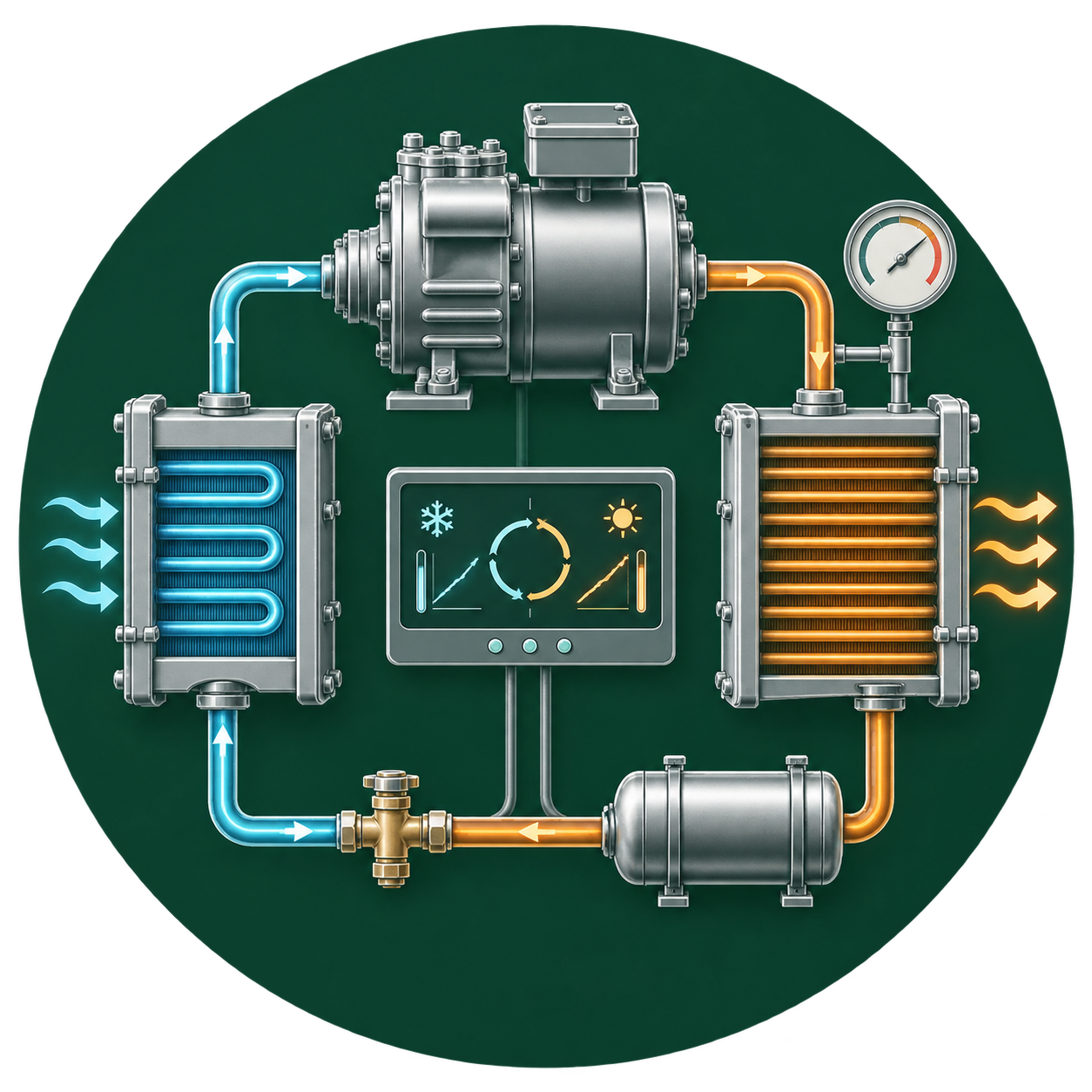 Thermodynamic machines system
