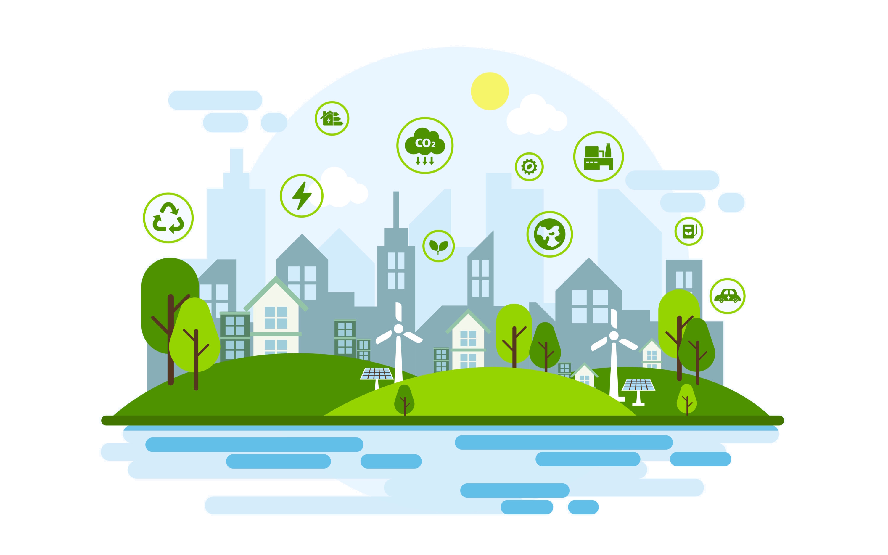 Digital representation of an interconnected energy system